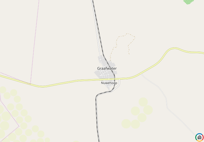 Map location of Graafwater